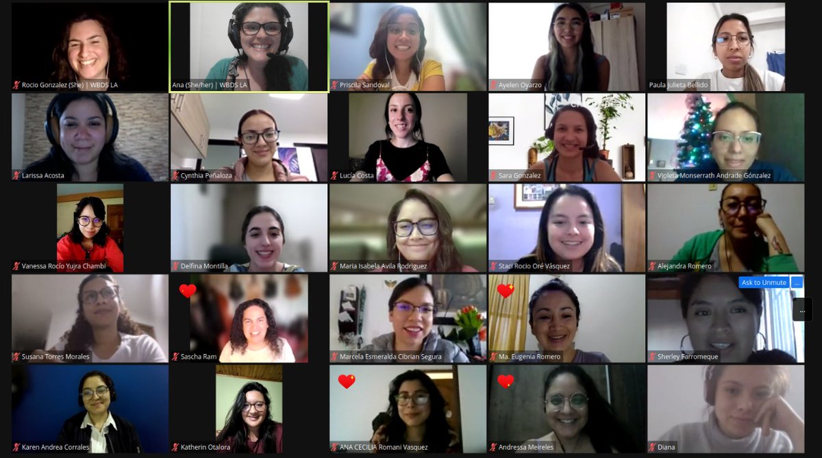 🥳 ¡Terminamos la clase sobre Git y Github de la tercera cohorte de #WBDS_LA_Camp!

Gracias a quienes nos acompañaron 🤗

#WomenInSTEM #Bioinformatics #DataScience #Bootcamp