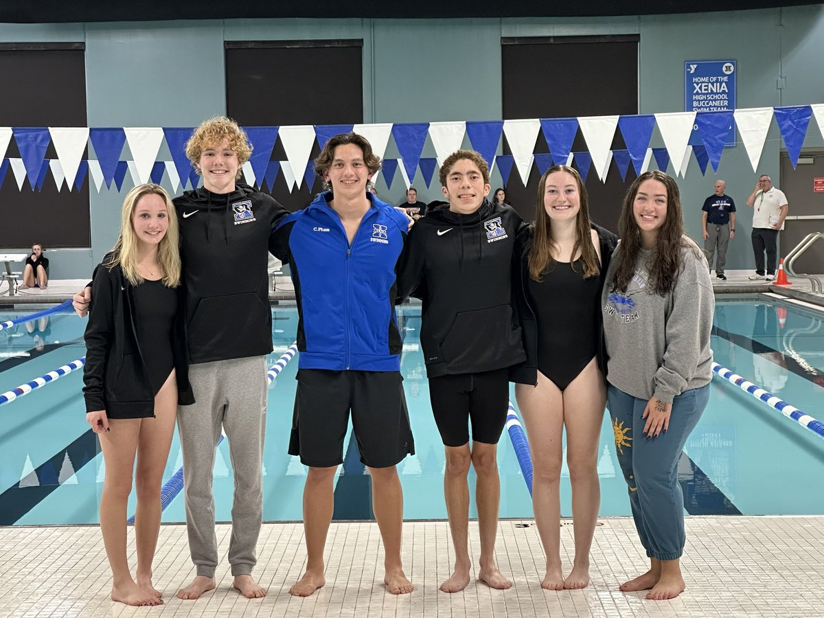 XeniaAthletics's tweet photo. Congratulations to our Six @XeniaSwimming seniors!  Thank your for your dedication to the swimming program and we wish you best of luck in your future endeavors! https://t.co/5wOD0aX6jh