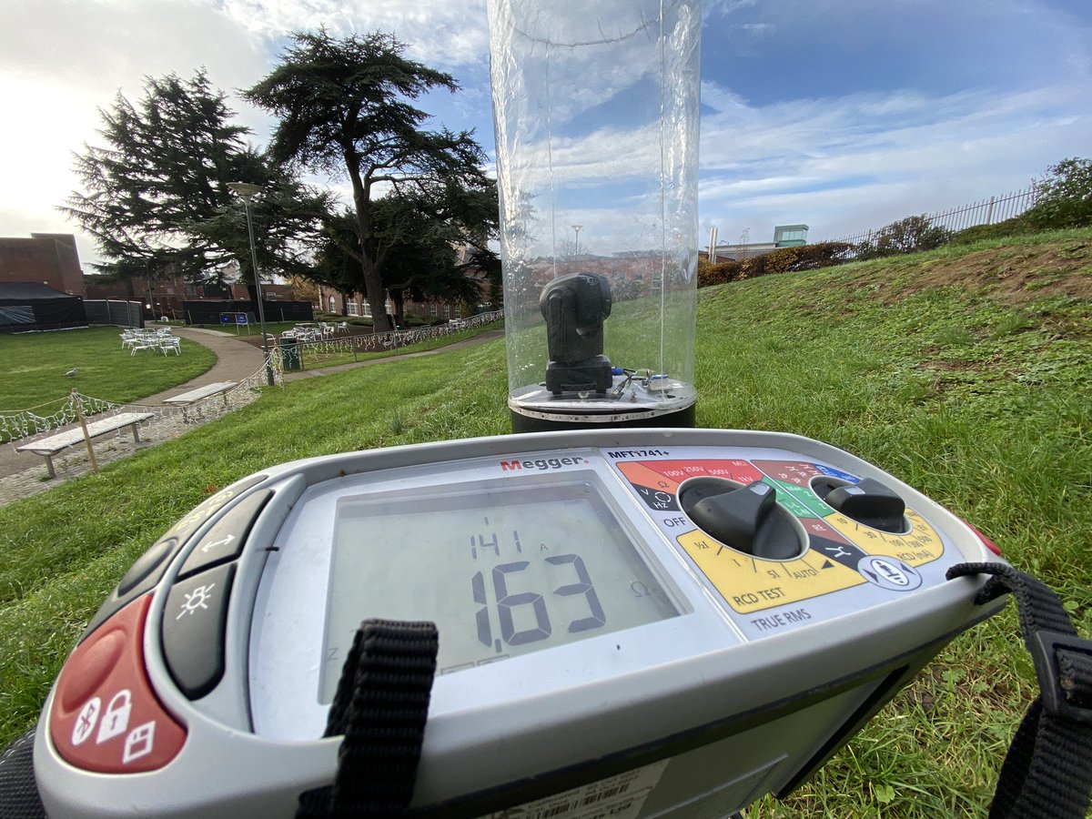 #bs7909 testing outdoors #eventprofs