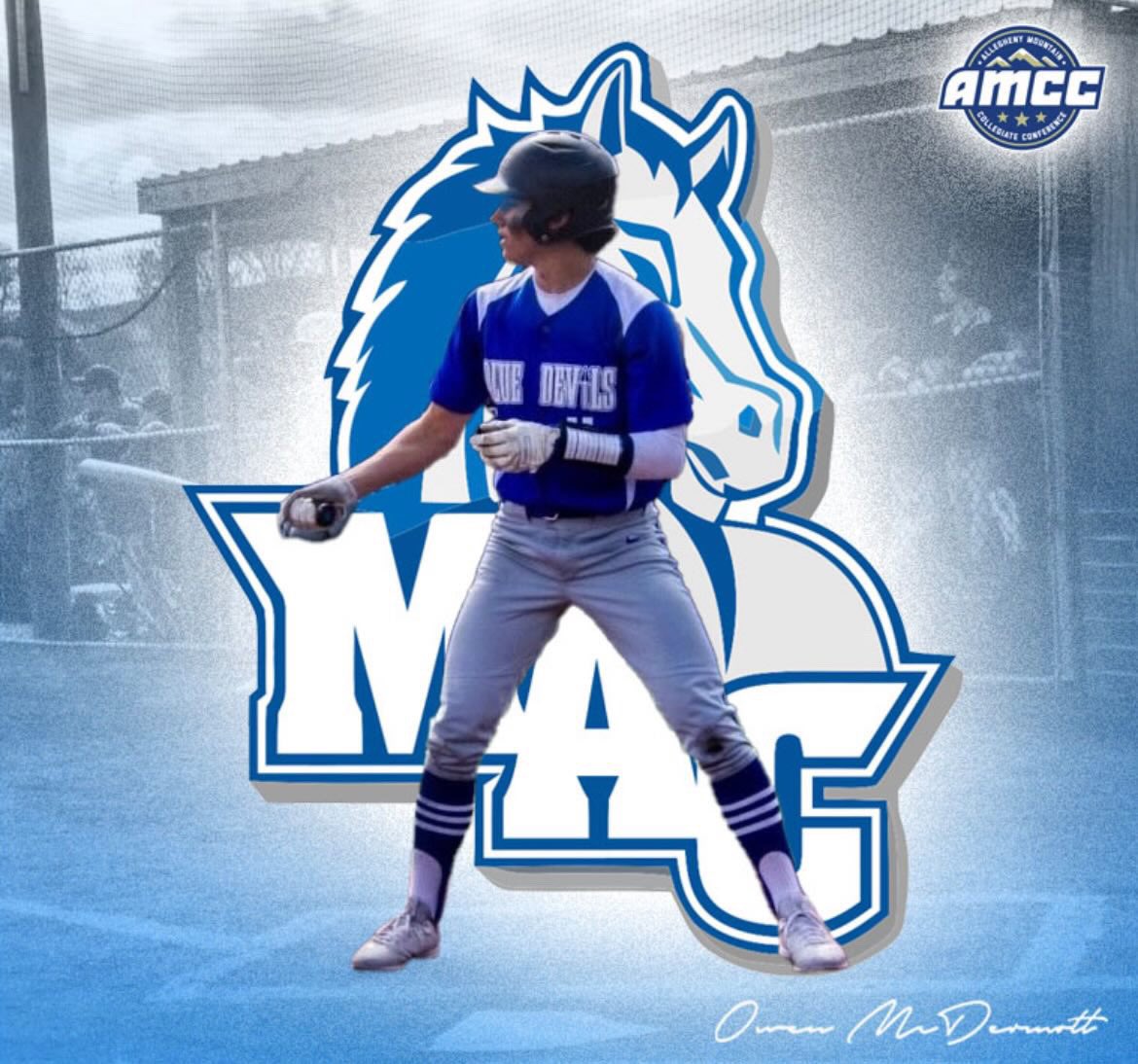 I'm very excited and blessed to announce my commitment to Mount Aloysius College to continue my athletic and academic career. I'd like to thank God, my parents, coaches, and friends for helping me along this journey. Lastly, I'd like to thank the coaching staff! #rollmounties