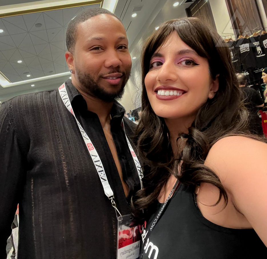 Sarah Arabic on Twitter: "I got the goosebumps! Look who I ran into! He ...
