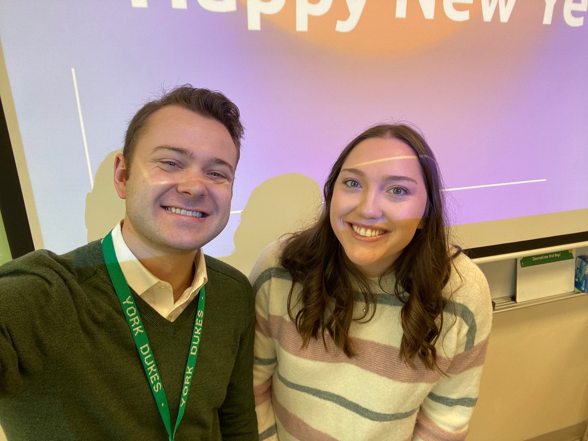 First day back with my partner-in-crime and -publishing! #thisisyork