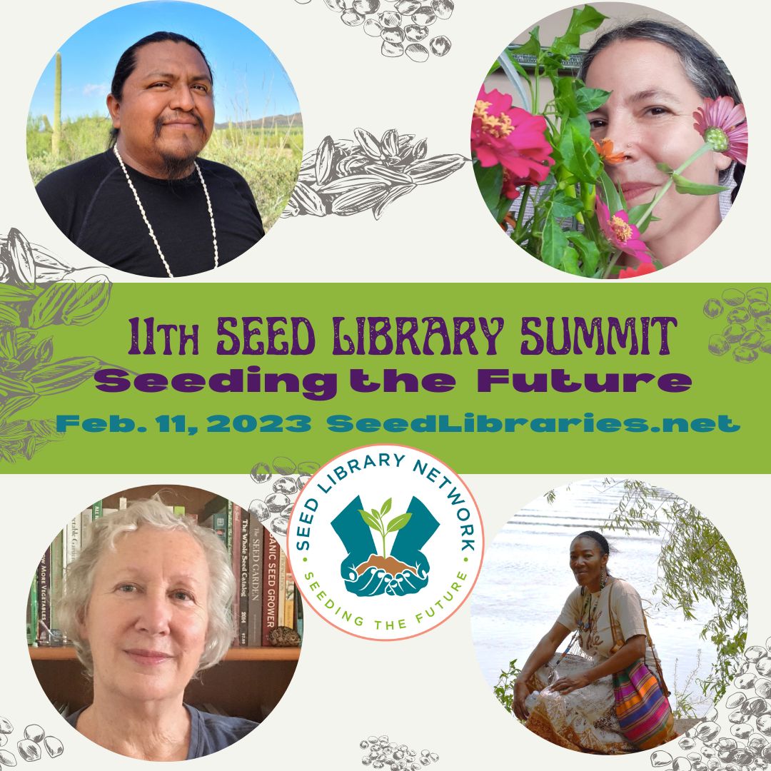 RichmondGrows's tweet photo. Come join us online at the 11th Seed Library Summit on Saturday, February 11th. Register for free at https://t.co/NOnaOQc8yg. Lots of interesting sessions: How to #SaveSeeds, #Indigenous Community-based  #SeedBanks, Start a #SeedLibrary &amp; Seeds to Adapt to #ClimateChange. https://t.co/Xo1PO1m8D2