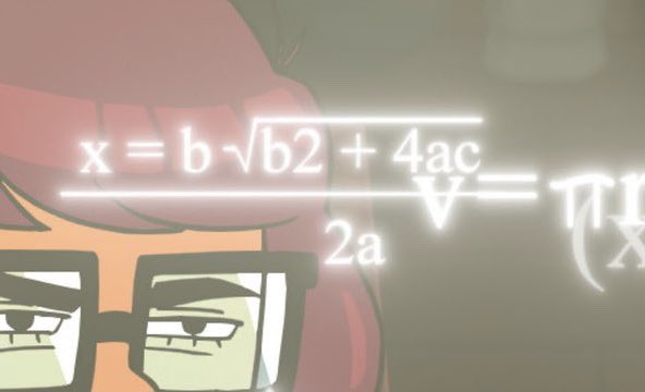 Slimebo21's tweet photo. I’m not saying this be a hater for the new Velma show but DAMN they fucked up that quadratic formula https://t.co/l7BXaEJX54