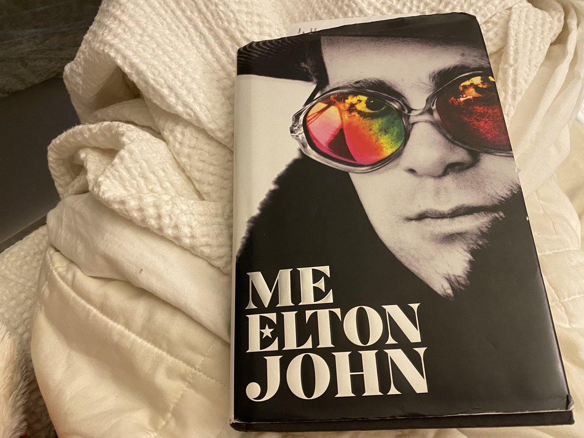 AshleySCooke's tweet photo. Not quite done but close enough. Takeaways: I don’t feel like I know him better now, but it locked in my POV that time with #EltonJohn is one of life’s consistent joys. https://t.co/8hoC6keXrD