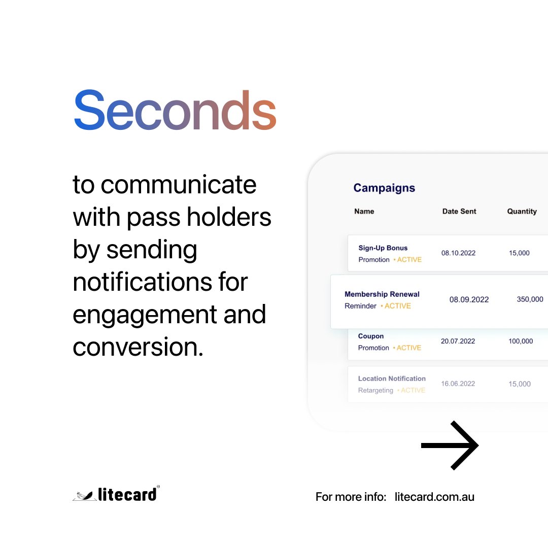 card_lite's tweet photo. How long does it take for Litecard to automate your memberships &amp; IDs? 🕔

Litecard is not a traditional digital transformation platform. Get the most out of globally accepted technology today.

To learn more, follow us or visit https://t.co/fgOZeRpie3! https://t.co/nZQMAy9Kav