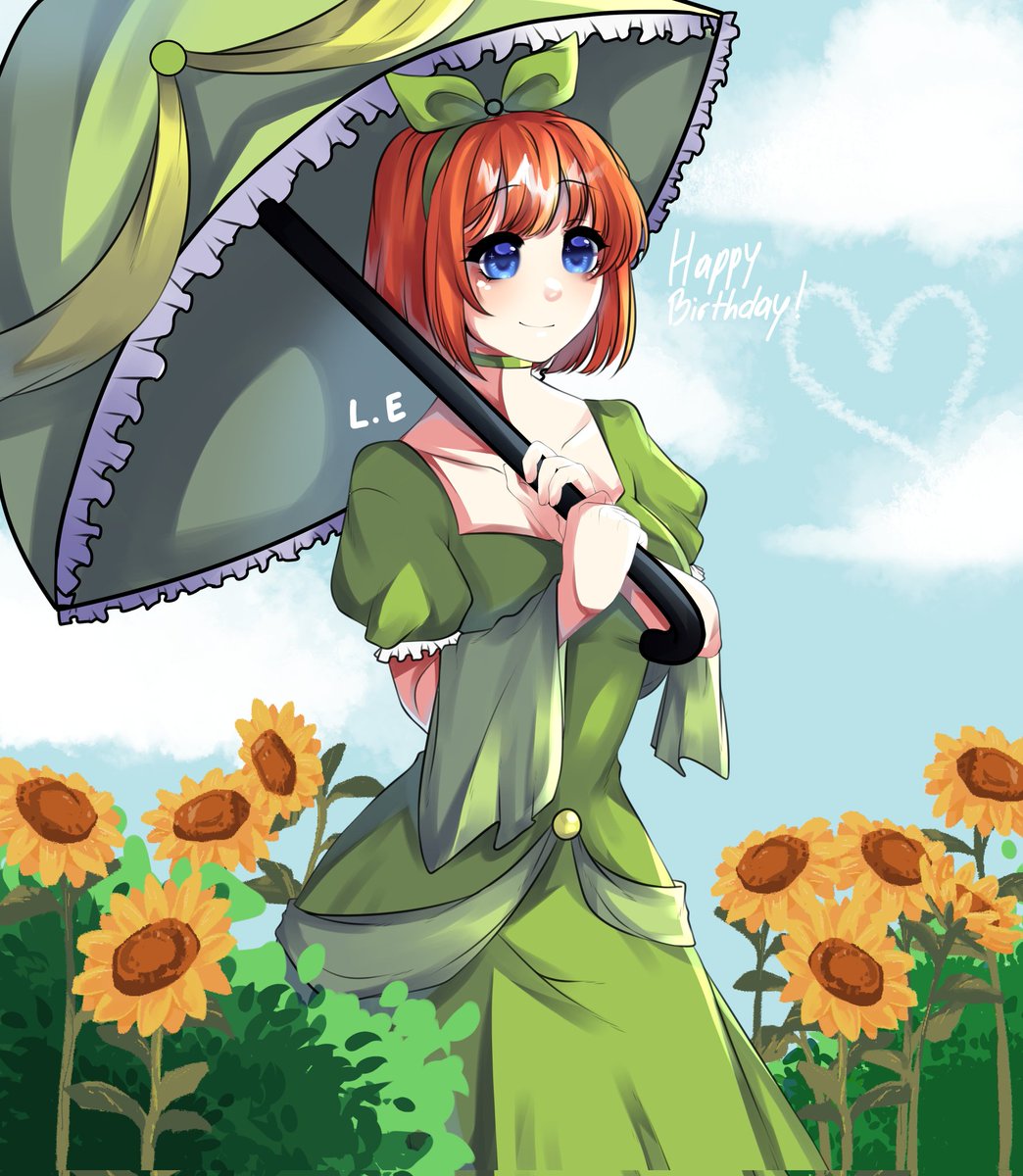 SuicidalGirl_F's tweet photo. Dibujo de Yotsuba Nakano que hice para un amigo.💚 https://t.co/3UjZcahDEC