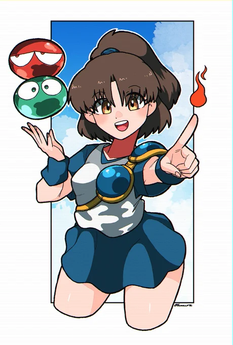 #お前の絵柄に絶対合うのに何で描かないのってキャラをフォロワーさんが教えてくれる また4枚溜まったのでまとめ あと3キャラ... ゴールが遠い 