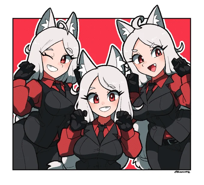#お前の絵柄に絶対合うのに何で描かないのってキャラをフォロワーさんが教えてくれる また4枚溜まったのでまとめ あと3キャラ... ゴールが遠い 