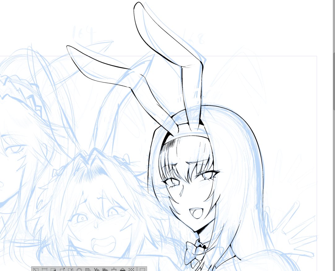 おほほほほちゃんと強弱つくし太い線引けるし細い線も切れない楽しい楽しい
ボディメンテの大切さとボディコンディションにあわせたクリスタの筆圧感知設定を覚えた、もう忘れないよバーニィ 