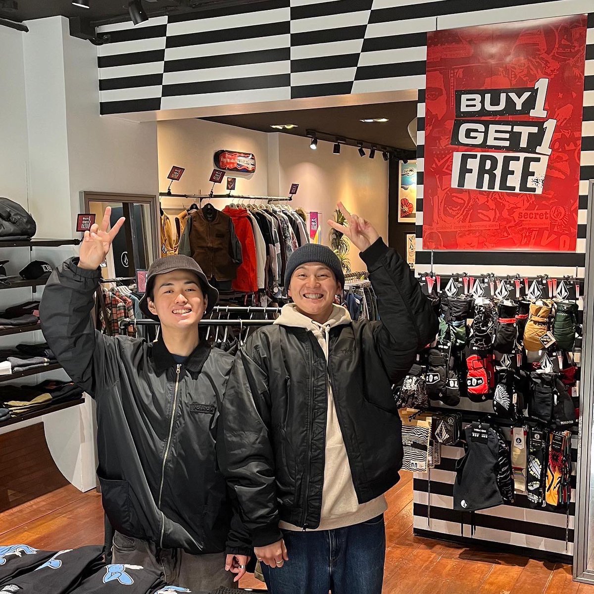 REGULATOR_CREW's tweet image. BUY1 GET1 FREE. 最終日◎
お年賀受付も今日まで☆笑
#regcrew #volcom