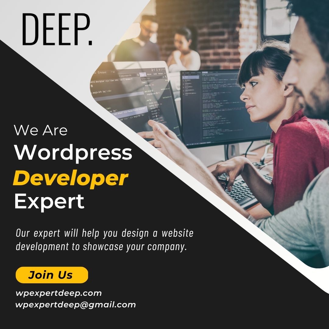 WpexpertDeep's tweet photo. Are you looking for a website developer to digitally enhance your business website? Yes we are here for you.

Visit our Website: https://t.co/VfvJ4EtJPm

#wpexpert #websitedesign #websitedeveloper #websitedevelopment
#wordpress #wordpressdeveloper #wordpress   #wpexpertservices https://t.co/ucE3WkE3VT