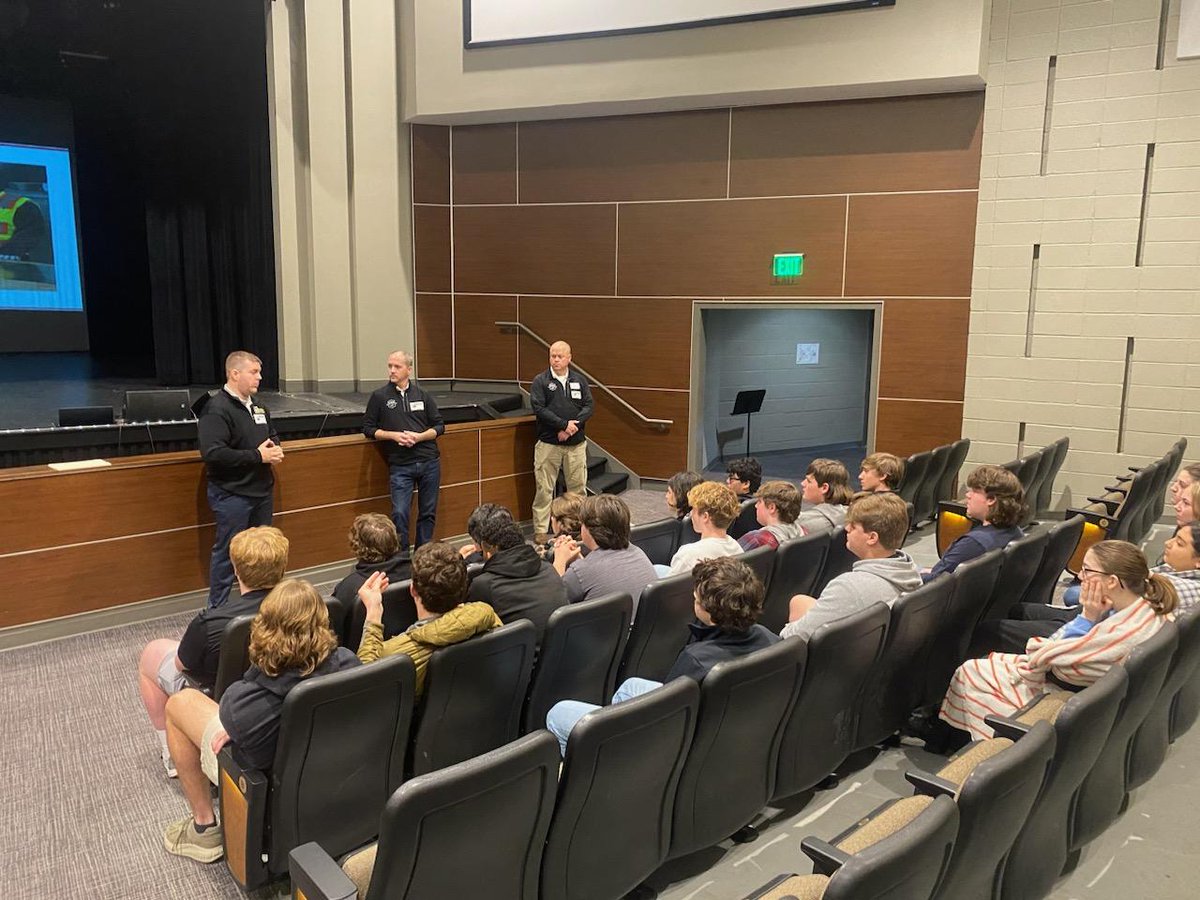 Academy of Craft Training (ACT) Birmingham (@acadcrafttrain) on Twitter photo Today, we visited Cullman HS and discussed opportunities available for students in the construction workforce after graduation. 21 students said they were interested in applying for next year's program in North AL!
<a href="/CullmanCats/">Cullman High School</a> <a href="/cullmancityboe/">Cullman City Schools</a> @city_cte <a href="/ABCofAlabama/">ABC of Alabama</a> Today, we visited Cullman HS and discussed opportunities available for students in the construction workforce after graduation. 21 students said they were interested in applying for next year's program in North AL!
<a href="/CullmanCats/">Cullman High School</a> <a href="/cullmancityboe/">Cullman City Schools</a> @city_cte <a href="/ABCofAlabama/">ABC of Alabama</a>