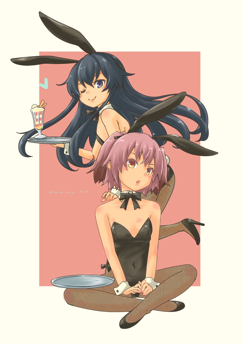 暁(艦これ) 「卯年なのでバニー安直でいいじゃないか① 」|Pot＊deのイラスト