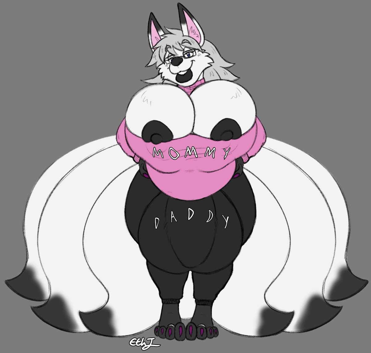 Monthly Sketch for @Fenlongpaw!