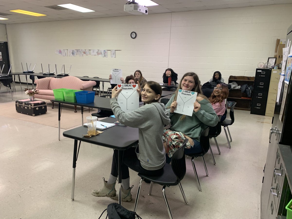 Here is our pipeline of educators in the making. Our Early childhood students identify their perfect classrooms. ⁦@lifestrapestry⁩ ⁦<a href="/pqpiratepride/">Perquimans High</a>⁩ ⁦<a href="/pqschools/">Perquimans Schools</a>⁩. This pathway is part of our district strategic plan. #betheone