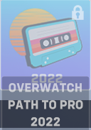 New path to pro icon for Overwatch kinda cleannnn for 2022
