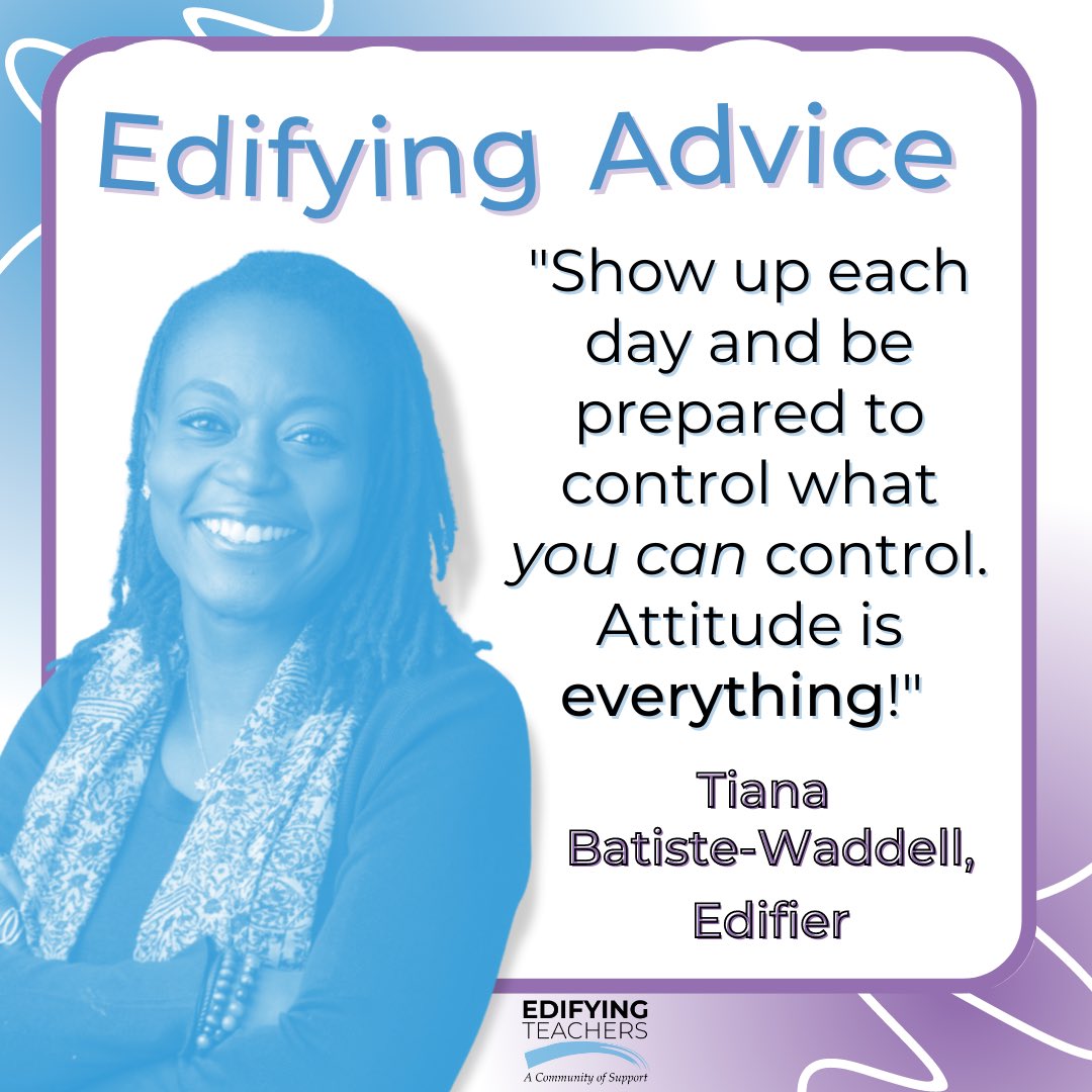 EdifyTeachers's tweet photo. Our work of providing personalized mentorship and coaching to help schools better support & retain teachers is now underway! Here’s some great advice from @TBatWad, who is supporting a fellow Black woman educator in the critical field of mathematics. 🙏🏽✊🏽
#EdifyingAdvice https://t.co/cPPg2yxOZD