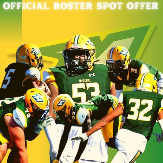 #AGTG Blessed to receive an offer from Mcdaniel college @coach_D_Johnson <a href="/Coach_bjones44/">State Champ Jones</a>