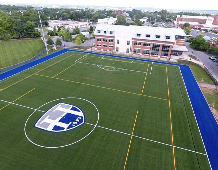Hood_MLax's tweet photo. @NCAALAX @TerpsMLax Thomas Athletic Field - Hood College #RollBlazers 🐎 https://t.co/4TTDSbEFGp