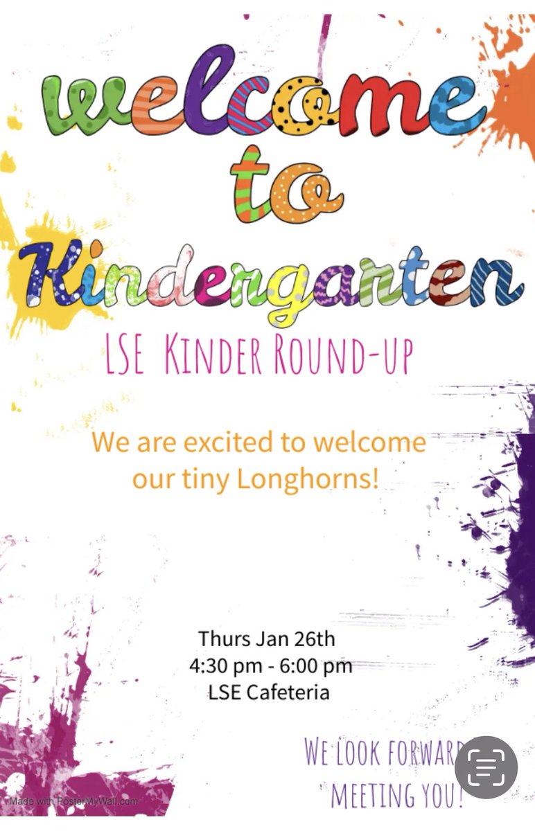 Our Kindergarten Round-Up is right around the corner! <a href="/graciemespinoz4/">Gracie Espinoza</a> <a href="/Jkuhlmann4567/">Joshua Kuhlmann</a>