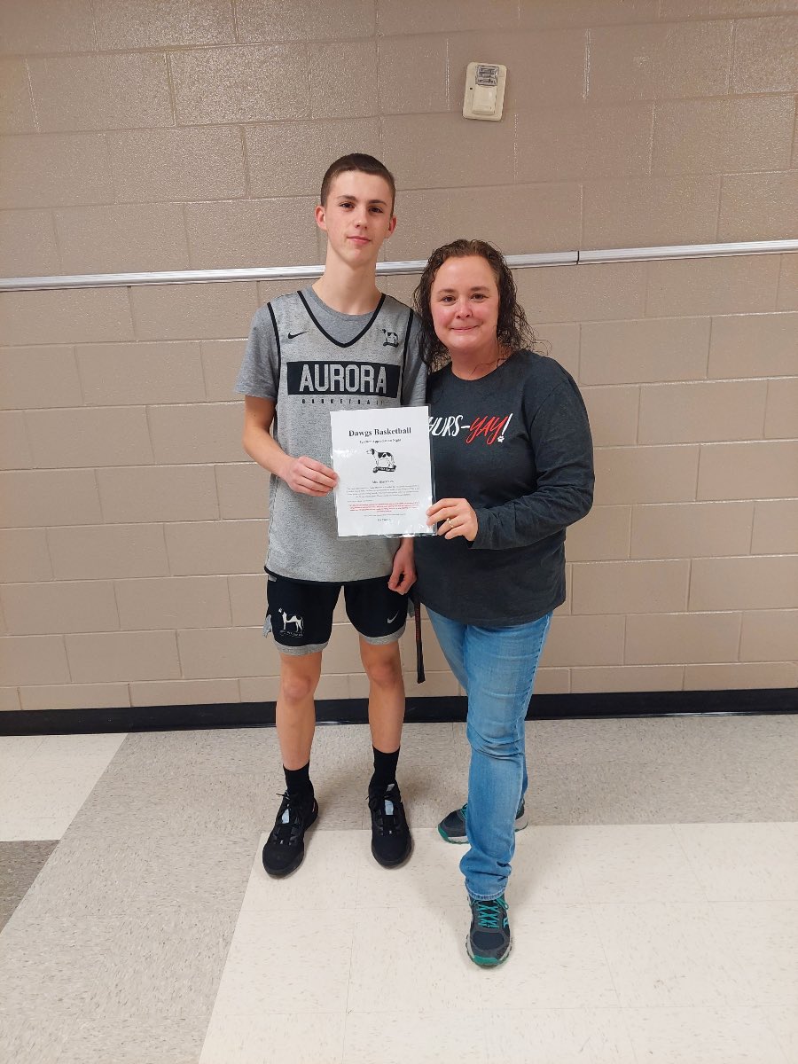 coachthornhill's tweet photo. At this Friday nights home game we will celebrate our TEACHERS!  @DarnallTrandan and Tayler chose Mrs Barton and Mrs Blackburn as teachers that have INFLUENCED them the most!  Thank you teachers!

@AuroraMoHS https://t.co/ozeJgy651F