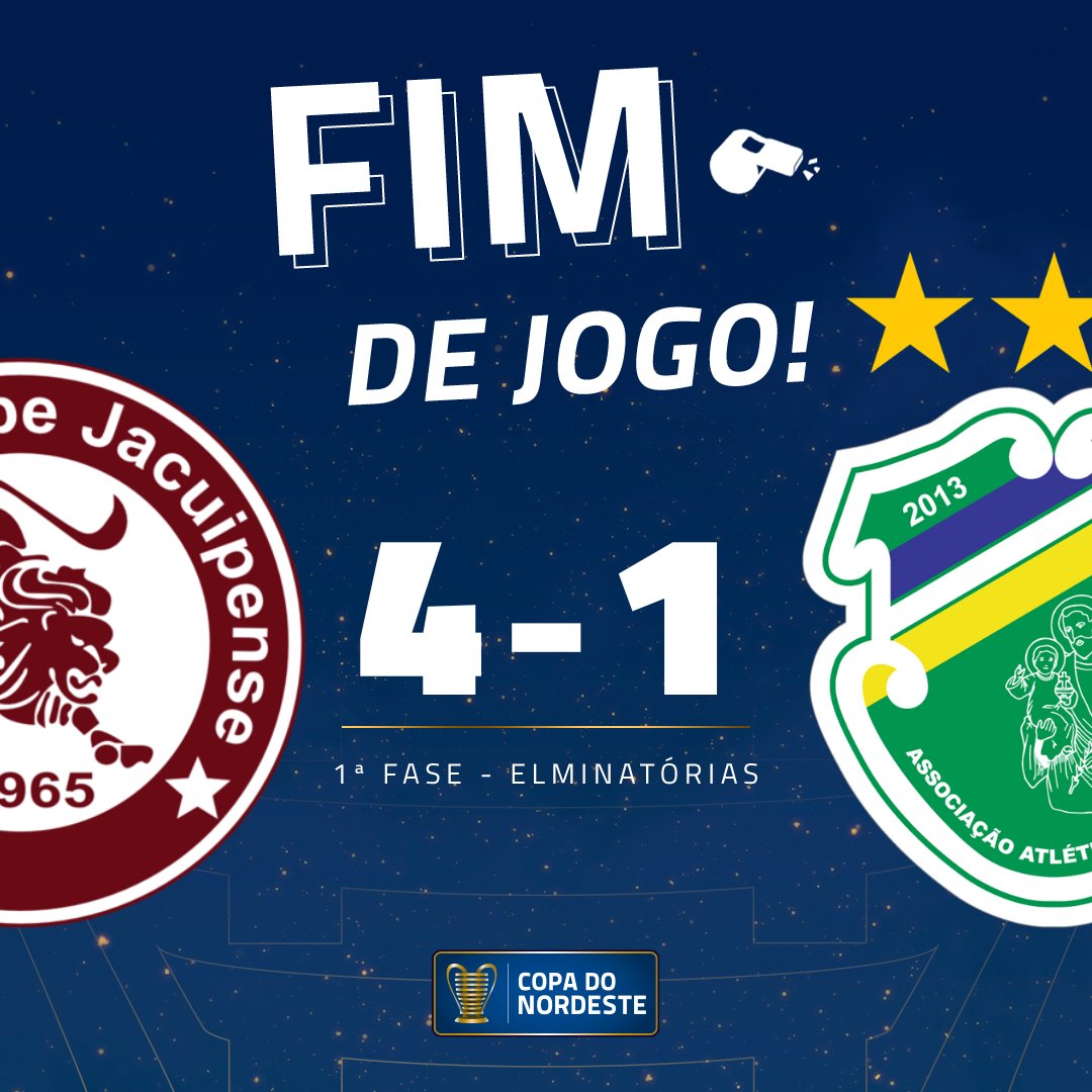 O <a href="/ecjacuipenseba/">Esporte Clube Jacuipense</a> goleou em casa, tá classificado e o sonho de jogar sua primeira fase de grupos da Lampions está vivo! 🔥