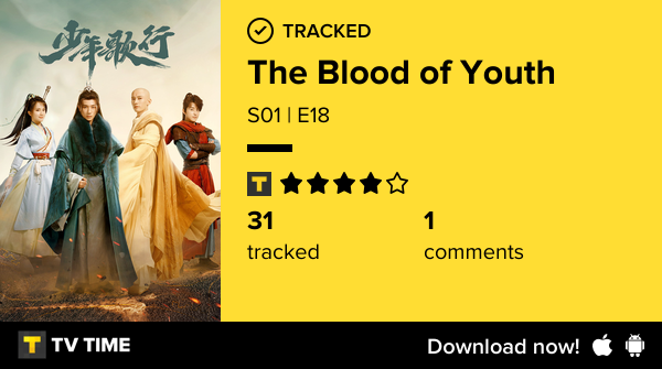 NaneKSoo's tweet photo. I've just watched episode S01 | E18 of The Blood of Youth! https://t.co/5kup4EZnf5 #tvtime https://t.co/jG6wgZvYbZ