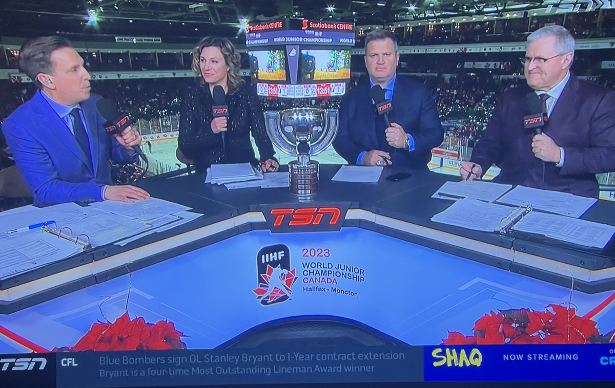 With the #WorldJuniors coming to a close tonight, I wanted to share a quick <a href="/cherylpounder/">Cheryl Pounder</a> appreciation tweet for all her work, knowledge and analysis on <a href="/TSN_Sports/">TSN</a>! 🙌