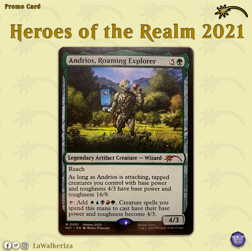 LWalkeriza's tweet photo. Por fin las 4 cartas de heroes 2021
#LaWalkerizaNews
#LaWalkeriza #MTGHispano #MTG #MagicTheGathering #mtgcommunity #MTGcommander #Andrios #Arteeoh #Ersta #Byode https://t.co/YCjr09Gq4O
