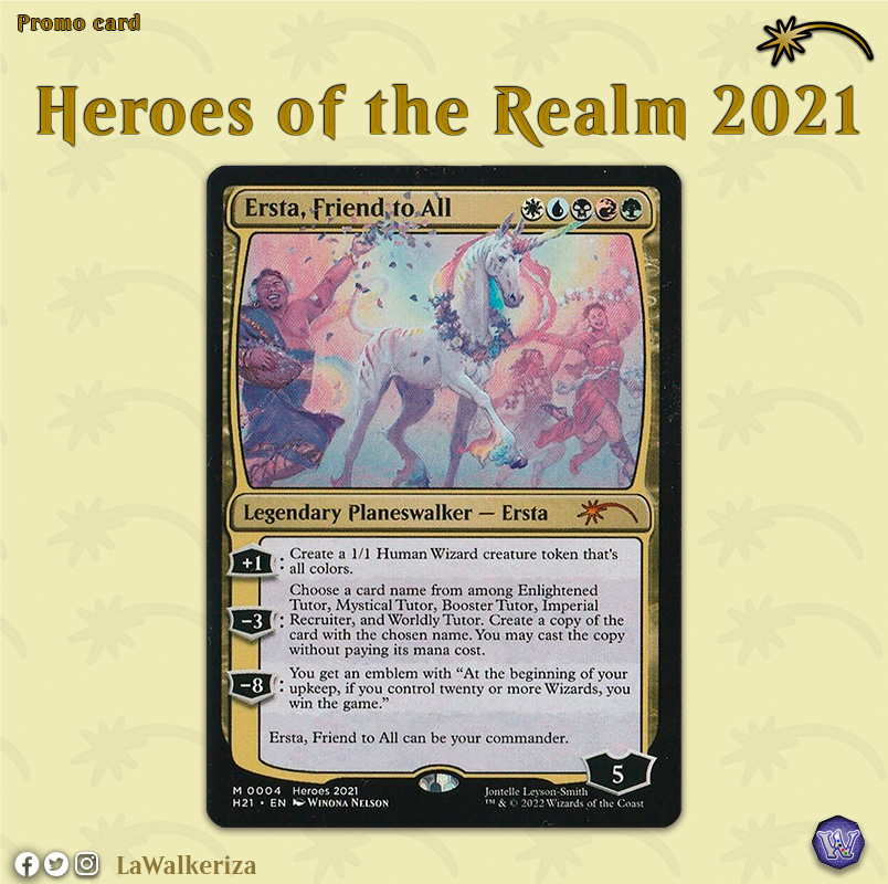 LWalkeriza's tweet photo. Por fin las 4 cartas de heroes 2021
#LaWalkerizaNews
#LaWalkeriza #MTGHispano #MTG #MagicTheGathering #mtgcommunity #MTGcommander #Andrios #Arteeoh #Ersta #Byode https://t.co/YCjr09Gq4O