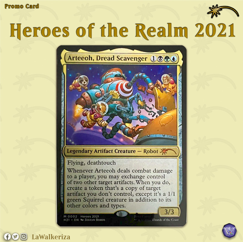 LWalkeriza's tweet photo. Por fin las 4 cartas de heroes 2021
#LaWalkerizaNews
#LaWalkeriza #MTGHispano #MTG #MagicTheGathering #mtgcommunity #MTGcommander #Andrios #Arteeoh #Ersta #Byode https://t.co/YCjr09Gq4O