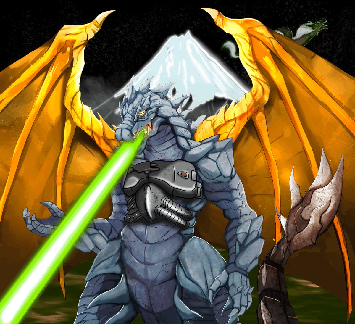 SMACKS_X's tweet image. #Madzilla @KAIJU_OF_CRONOS