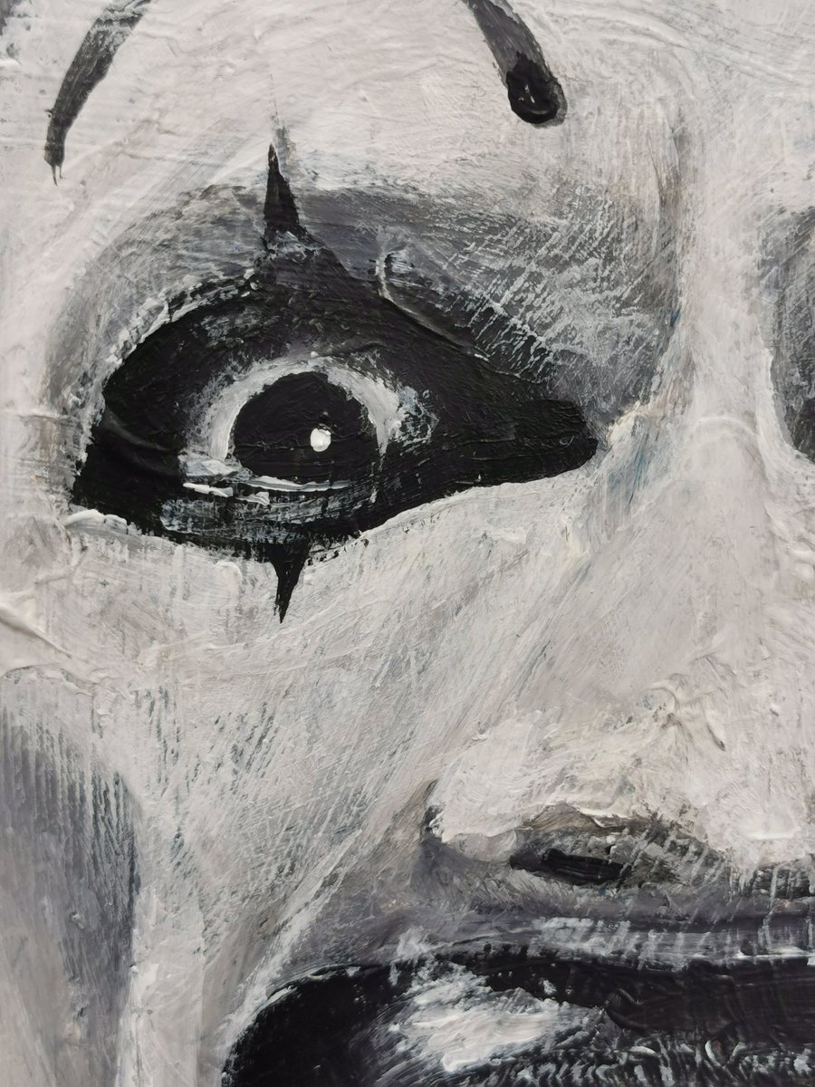 ntategallery's tweet photo. @TerrifierFilm Original acrylic painting.
A #workinprogress of Art the Clown. Looking forward to Terrifier 3 😎👍
#arttheclown #terrifier #terrifier2 #terrifier3 #davidhowardthornton #horrorArt #damienleone #horror #terrifierart
#terrifierfan #originalartwork https://t.co/JYQH7NLiU6