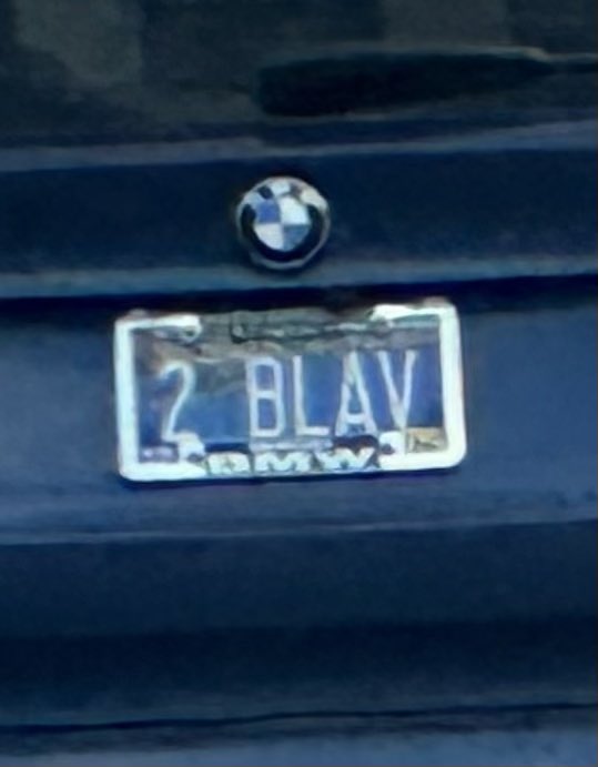 PattyAlbin's tweet photo. Best license plate EVER. @Cary_Elwes #theprincessbride https://t.co/tSDpbqTrwj