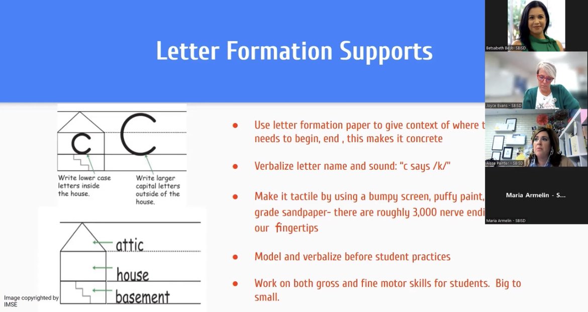 Literacy4SBISD's tweet image. Parent U Lit K-2 Zoom-Dir of Humanties explaining how to support your child at home. Then contrasted with slides from the Dyslexia Dept. saying how to support those Ss at home. 🤯ALL students should be getting the #scienceofreading! #goldilocksrule BTW, this was given 2 mon ago)