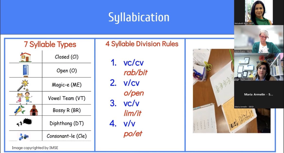 Literacy4SBISD's tweet image. Parent U Lit K-2 Zoom-Dir of Humanties explaining how to support your child at home. Then contrasted with slides from the Dyslexia Dept. saying how to support those Ss at home. 🤯ALL students should be getting the #scienceofreading! #goldilocksrule BTW, this was given 2 mon ago)