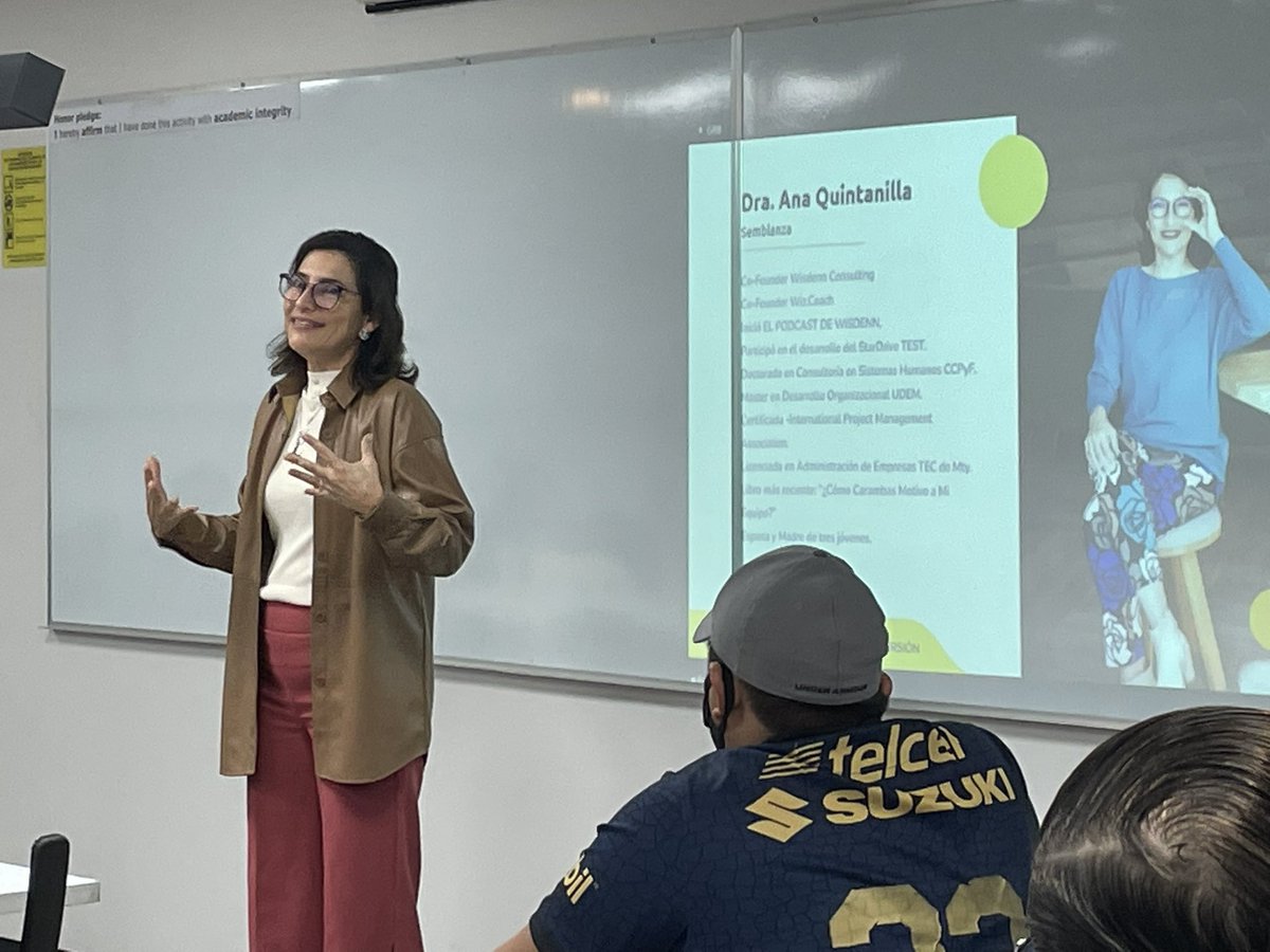 Gracias Ana María Quintanilla por estar con nosotros en el arranque de posgrados <a href="/udem/">Universidad de Monterrey</a>! Orgullosa <a href="/ExaUDEM/">ExaUDEM</a> y fundadora de <a href="/WisdennWisdom/">Wisdenn Consulting</a>