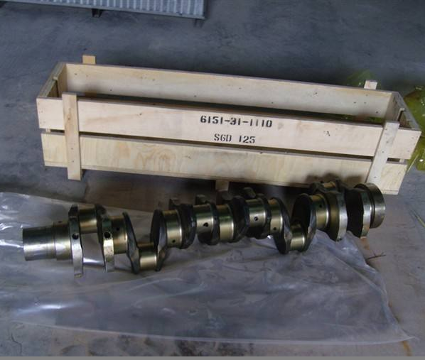 Komatsu S6D125 engine crankshaft
#komatsu #komatsuparts #excavatorparts #machinery #excavator #crankshaft