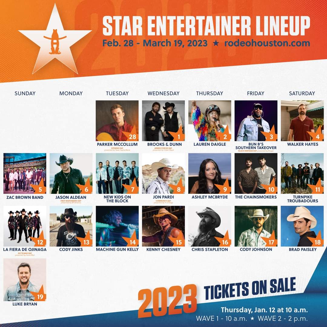 SouthTejasChevyGuru on Twitter "San Antonio Rodeo! This is a LINE UP!"