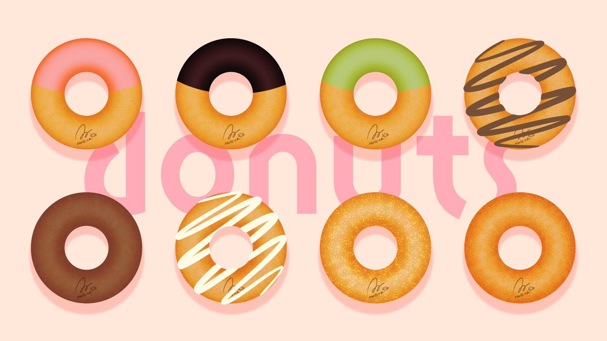 「先ほどRTしたツイートは全てIllustratorの学習用としてデータを無料でダ」|あさひな。のイラスト