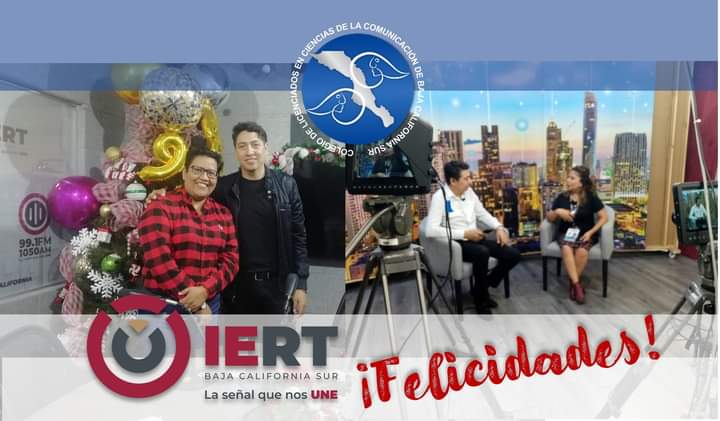 ComunicaBCS's tweet photo. El #CLCCBCS felicita al @IertbcsO en su 27° Aniversario, a La Radio de Sudcalifornia, al Canal 8 y a sus equipos de producción. Desde nuestros programas Radiálogos y Hablemos de todo, reconocemos su trabajo y compromiso con la sociedad. ¡Enhorabuena! https://t.co/C6Uq0YO0ek