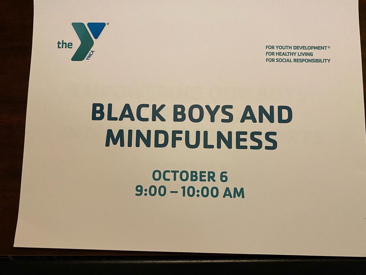 MichaelDeVaul's tweet photo. Moving our Boys &amp; Young Men don't just happen on a yoga mat. Shifting from #SystemOne (Reaction Mode) to #SystemTwo (Response Mode) is a mindset shift. 

Healing is a collaborative strategy. 

#CollectiveImpact #WeAreMBK #YMCA #BYMOC https://t.co/ie8xoohhc3