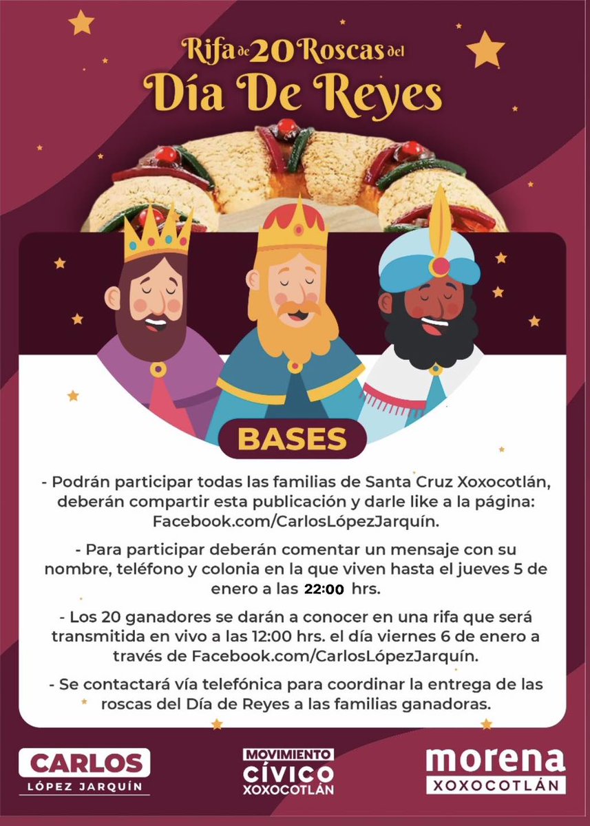 ¡Participen! 👏🏽👏🏽👏🏽