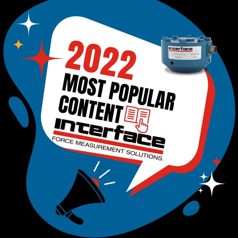 loadcells's tweet image. Interface publishes a variety of content, including #IQblogs, #newsletters, #catalogs, #brochures, #casestudies, #industrysolutions &amp;amp; #whitepapers. The question we like to answer each year is, what are you reading? See our most popular 2022 content list: bit.ly/3WR0N7y
