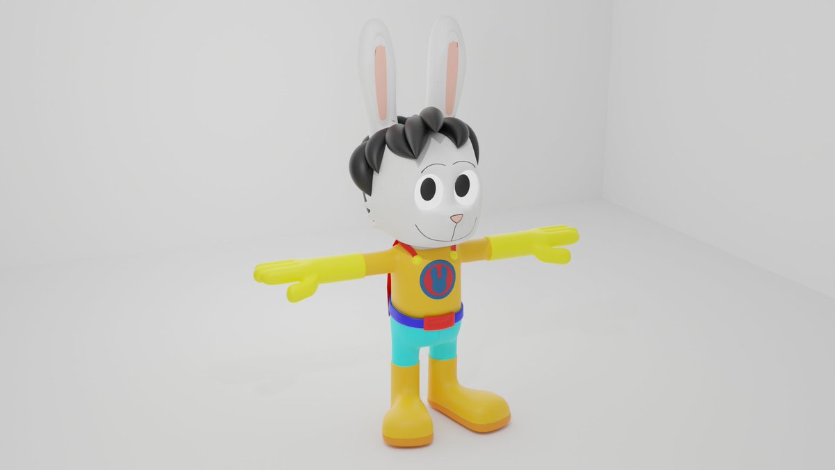 nostalfield's tweet photo. So, is the year of the rabbit? well, then have the official design of the first 3D model of the Captain Rabbit!
#Blender3d #blender #3dart #indiegame #gamedev #rabbit #CaptainRabbit https://t.co/IKXlfiZ5ID