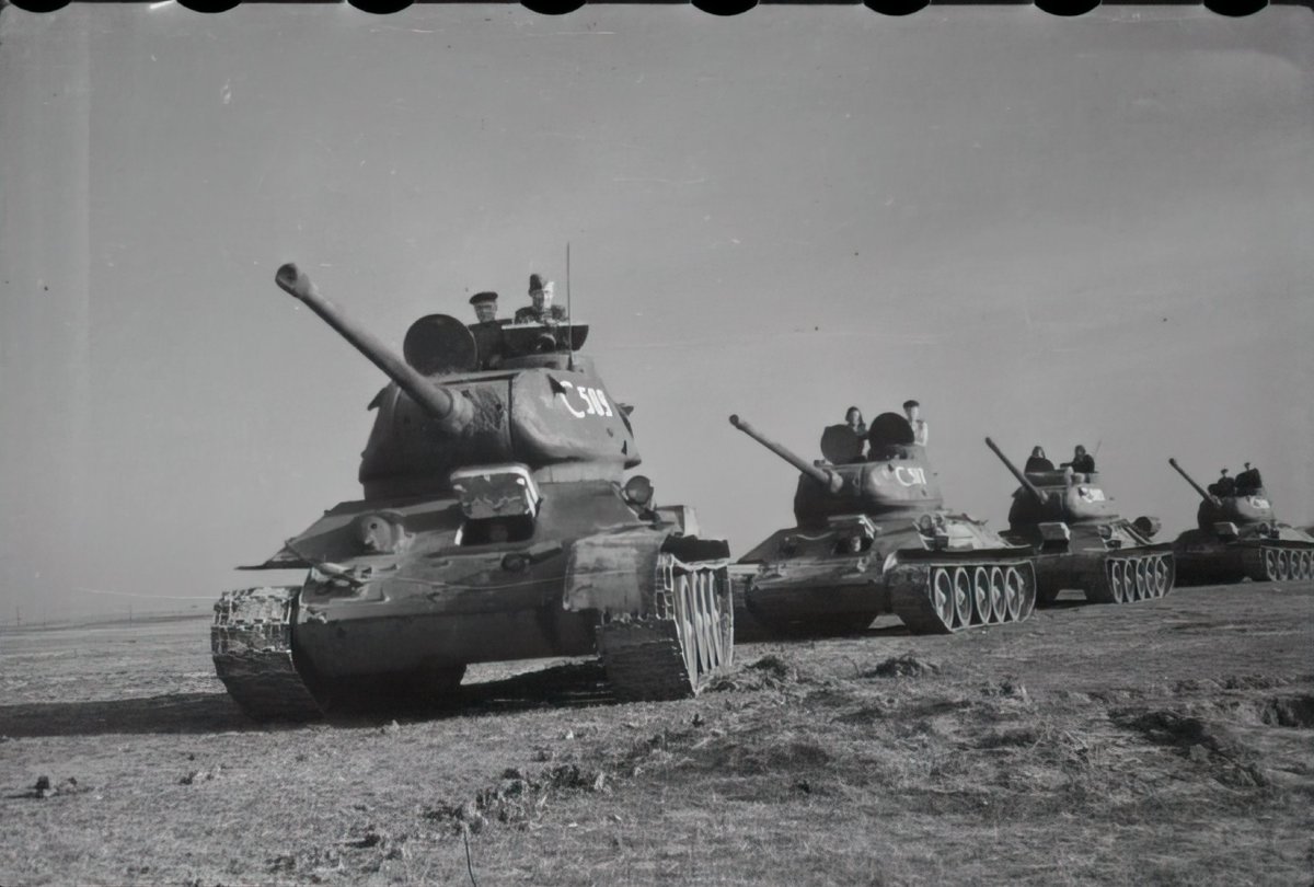 Tank Archives on Twitter "T3485 tanks of the 4th Guards Tank Corps