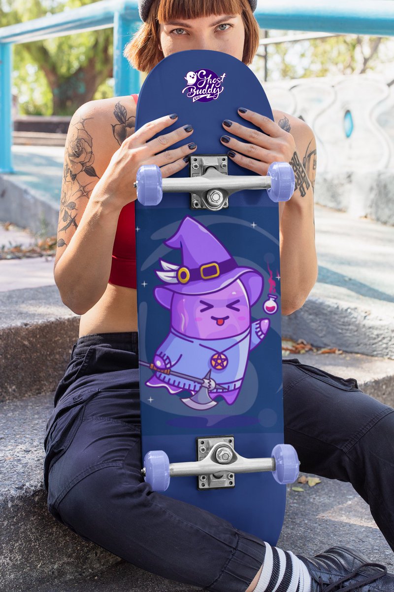 How sick would this be @GhostBuddyNFT 👻

 #ghostbuddynft #ghostbuddy #ghostriderz #nftskateboard #physicalnft #nftmockup #BlueChipNFT #azukibeanz #doodles #dippies #nft #cutemeta #skatemeta #nftbranding