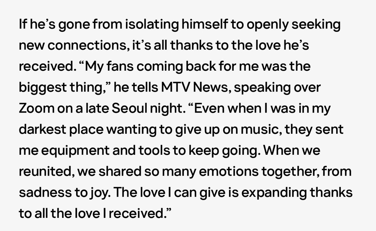 filmhanbin's tweet photo. Hanbin saying that he tried to stop making music makes me so sad, we really almost lost him! Shoutout to binics who supported the project where we sent him the music equipment it all made a massive difference ☹️ https://t.co/DPcXAXMQyV
