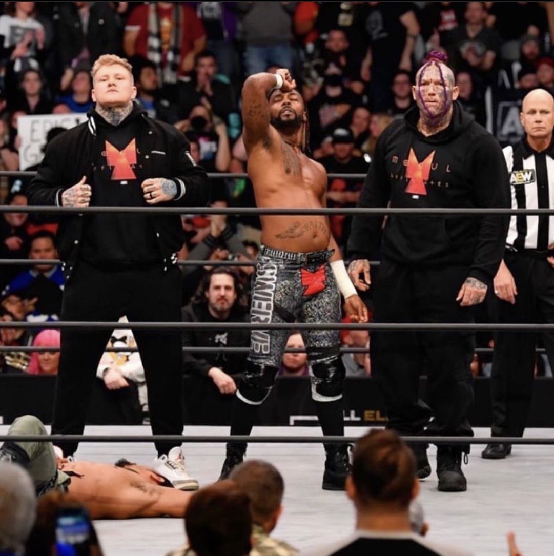 BigDuke50's tweet photo. 🏁🖤 

@TheParkerB_ @swerveconfident @AEW 

#AEWDynamite https://t.co/seoRxms8a0